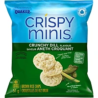 Quaker Crispy Minis Aneth Croquant Croustilles de Riz
