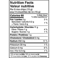 Quaker Crispy Minis Aneth Croquant Croustilles de Riz