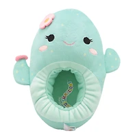 Pantoufles en peluche <br>pour filles Graciela Cactus Squishmallows. Grandeurs disponibles: P(11/12), M(13/1), G(2/3)