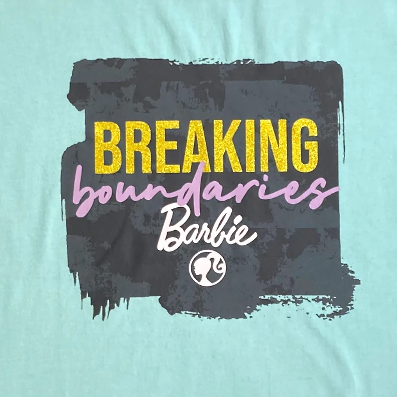 Barbie T-shirt à manches courtes pour fille.