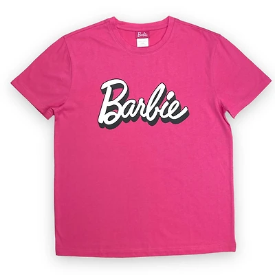 barbie Ladie's tee shirt. This short sleeve crew neck tee shirt for women can easily be worn with your favorite jeans or bottom and