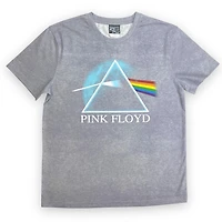 Pink Floyd Tee shirt femme. Ce t-shirt à manches courtes et col rond pour femme peut facilement être porté avec votre jean ou votre bas préféré et