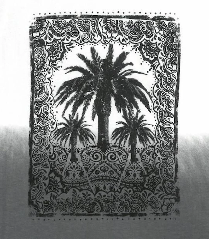 George Dip Dye Graphic Tank Top