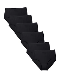 Fruit of the Loom Women's Cotton Briefs, 6-Pack