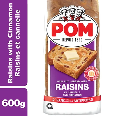 POM® Raisins and Cinnamon Bread