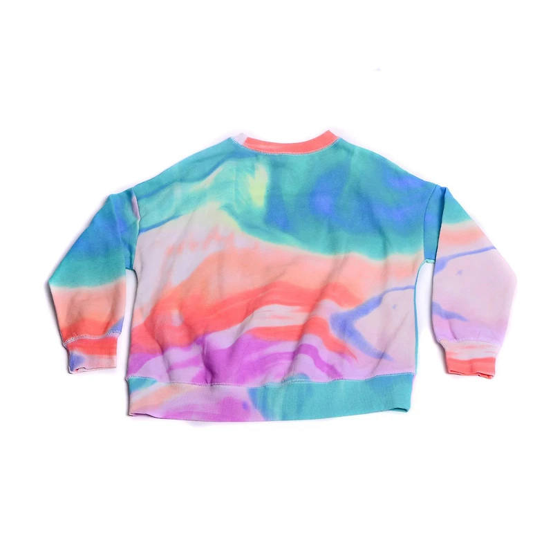 Justice Girls Smiley Long Sleeve Crew