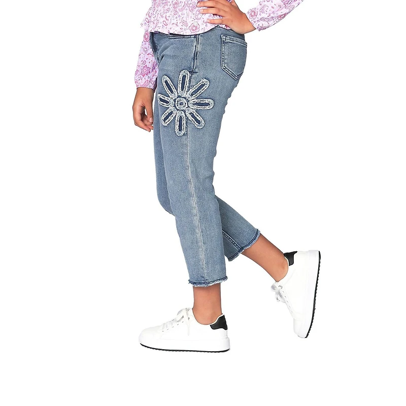 Pantalon Justice Girls à pétales de fleurs