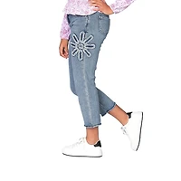 Pantalon Justice Girls à pétales de fleurs