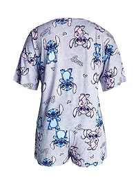 Lilo & Stitch Knit Sleep 2 Piece PJ set - Adults
