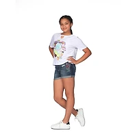 Justice Girls Popsicle Vibe Fashion T-Shirt