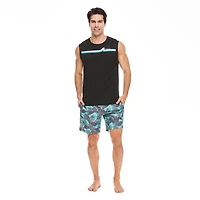 Speedo Men's Graphic Tank Swim Shirt
