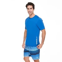 Haut de bain à manches courtes Speedo pour hommes