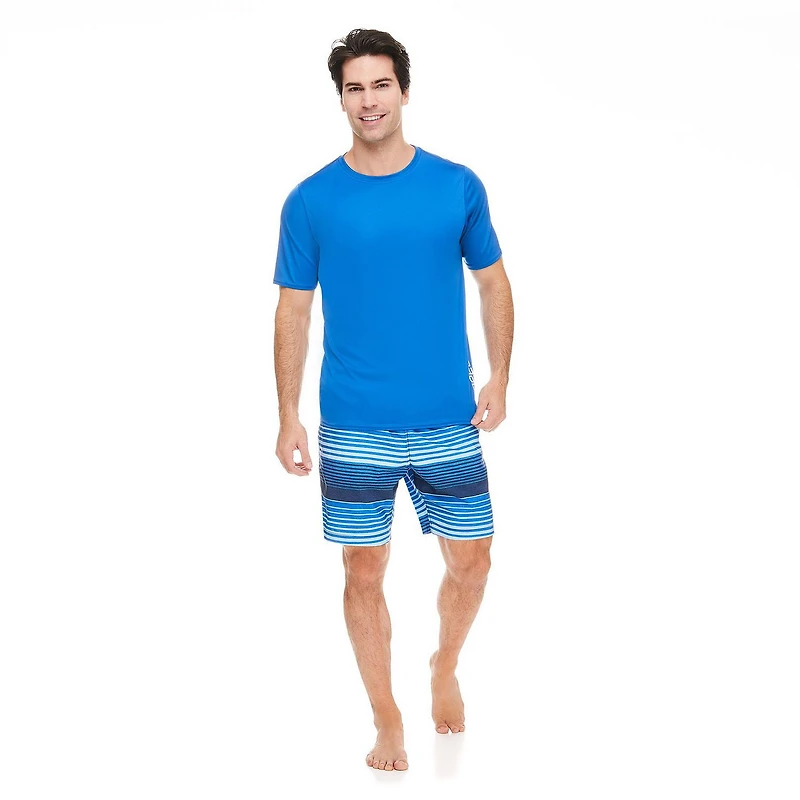 Haut de bain à manches courtes Speedo pour hommes