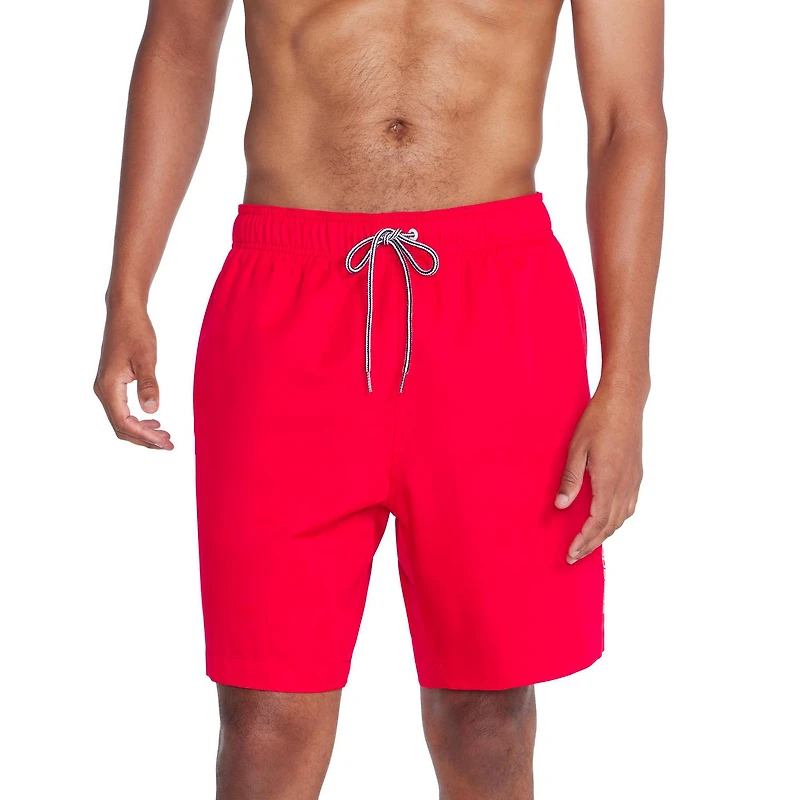 Short de volley 18 po de couleur unie Canada Speedo pour hommes Tailles P-2XL