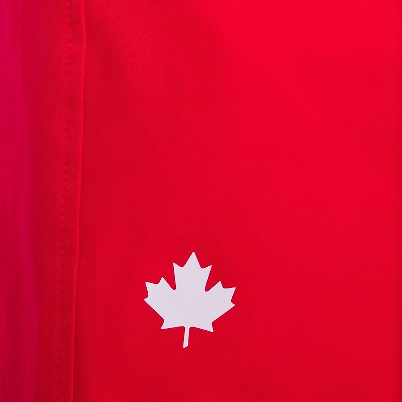 Short de volley 18 po de couleur unie Canada Speedo pour hommes Tailles P-2XL