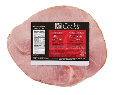 Jarret de porc avec os traditionnel sans peau Cook’s, 2 à 5 kg, 3.00 - 5.00 KG