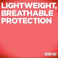 Pansements translucides TRU-STAYMC COMFORT FLEX® de marque BAND-AID®, pour le soins des plaies et des égratignures mineures