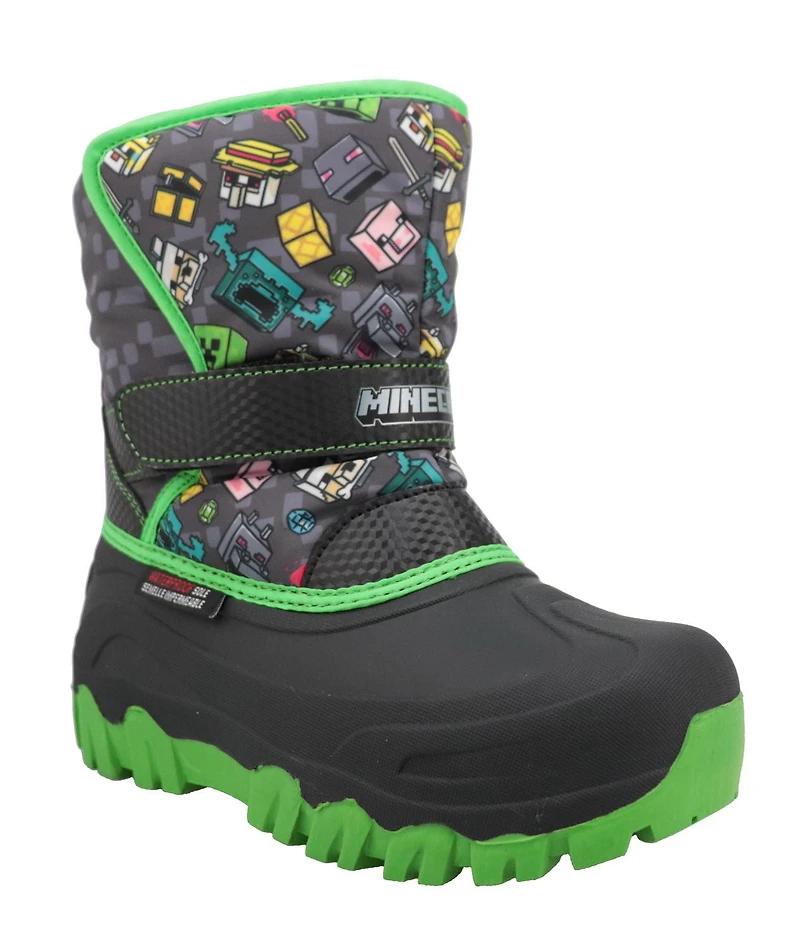 Boys Minecraft Winter Boots, Available in Sizes:  11-3