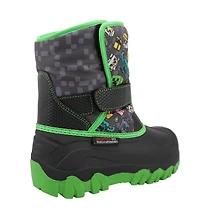 Boys Minecraft Winter Boots, Available in Sizes:  11-3
