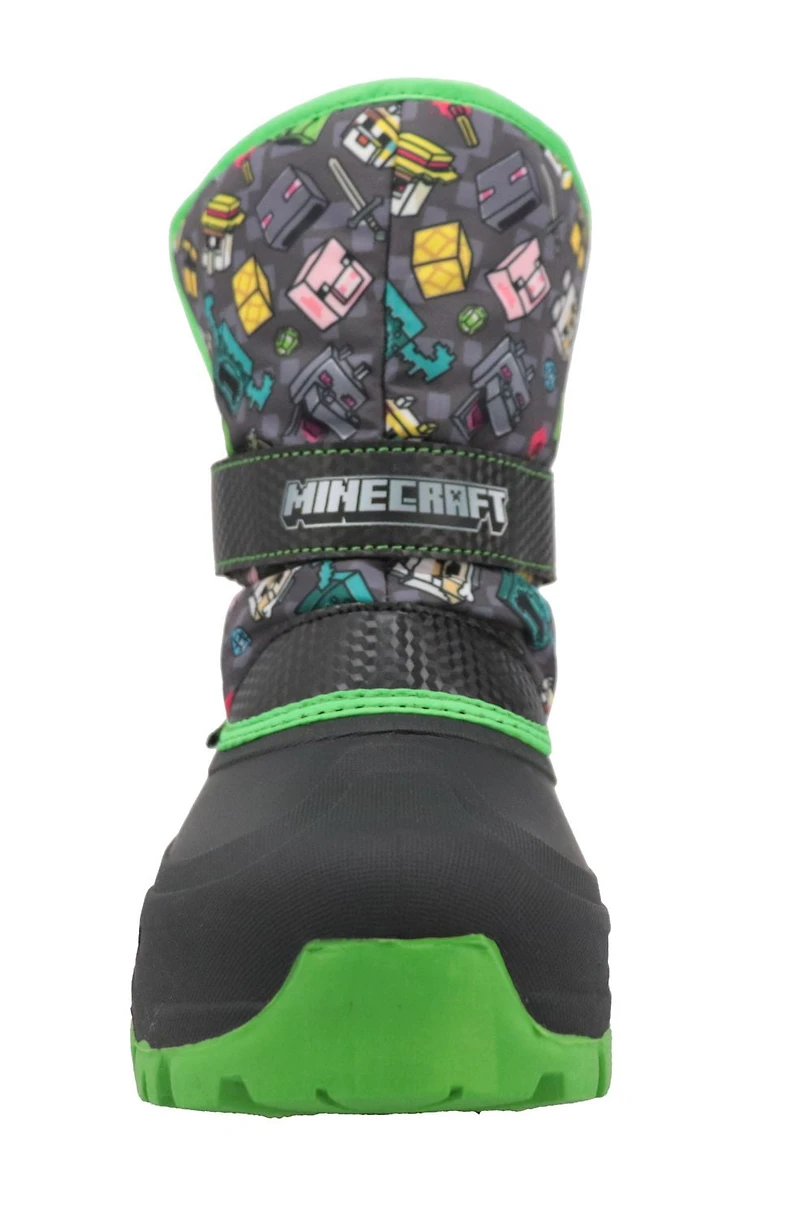 Boys Minecraft Winter Boots, Available in Sizes:  11-3