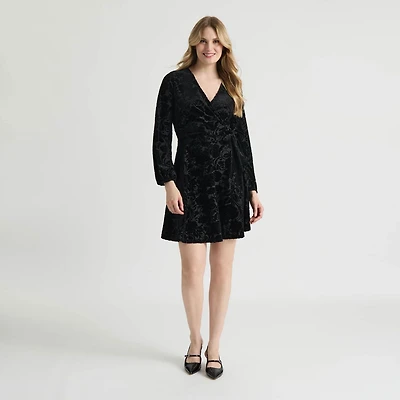 Robe en Velours Dévoré de Mexx pour Femmes