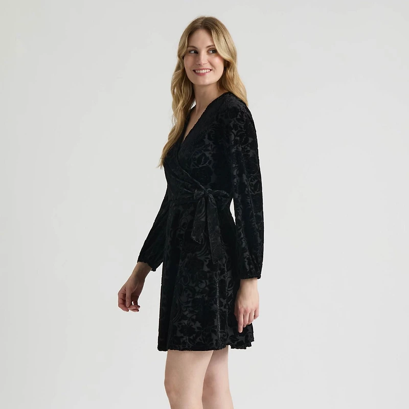 Robe en Velours Dévoré de Mexx pour Femmes