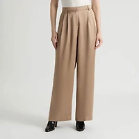 Pantalon Large en Satin Mat Tissé de Mexx pour Femmes