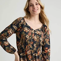 Mexx Robe en Jersey Imprimé pour Femmes