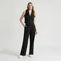 Mexx Women’s Pinstripe Knit Pull-On Wide Leg Pant, XS-XXL