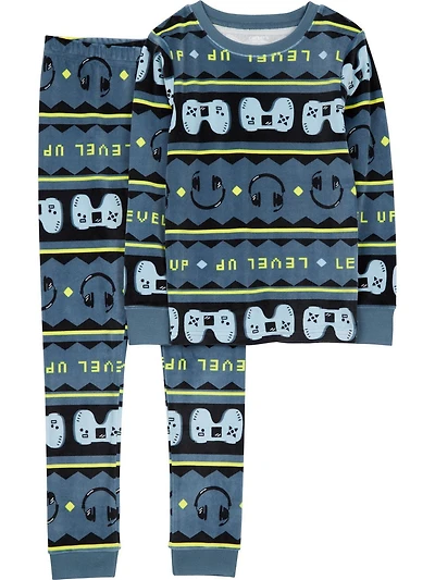 Carter's Child of Mine Kid Ensemble 2 pièces Fair Isle vert pour garçon