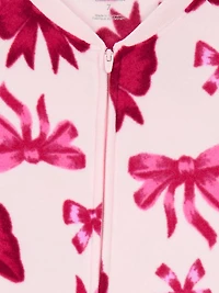 Carter's Child of Mine Kid Girls' 1 Piece Pink Bows Set, Sizes 5