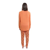 Ensemble de pyjama pour femmes Peanuts Snoopy et Woodstock Tailles disponibles: TP-TG