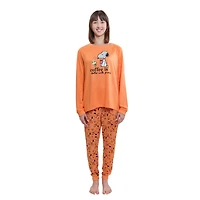 Ensemble de pyjama pour femmes Peanuts Snoopy et Woodstock Tailles disponibles: TP-TG