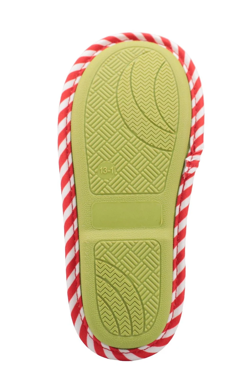Mules en peluche Grinch pour garçons