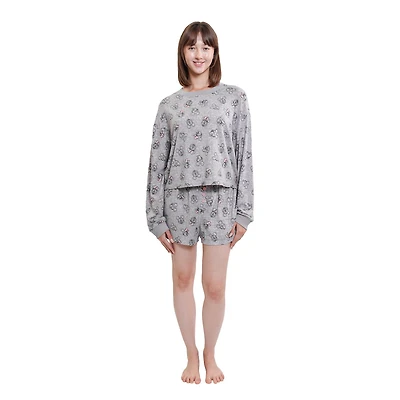 Ensemble de pyjama pour femmes Disney Mickey et Minnie