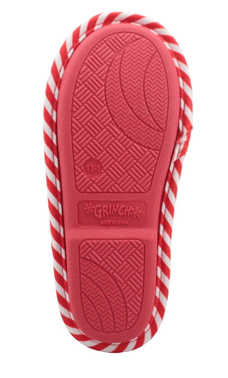 PANTOUFLES GRINCH Grandeurs disponibles:7/8, 9/10, 11/12, 13/1, 2/3