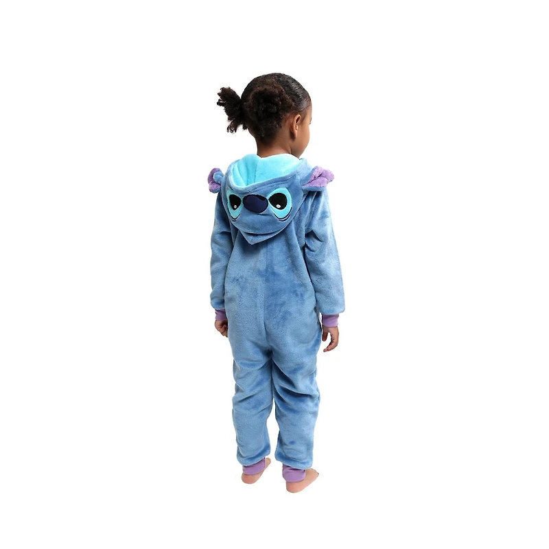 Disney Stitch Toddler One-piece Pajama, Available in sizes 2T-5T