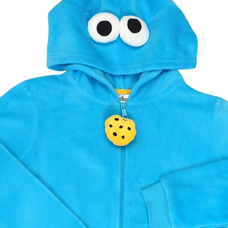 Sesame Street Cookie Monster Ladies' One-Piece Pajama