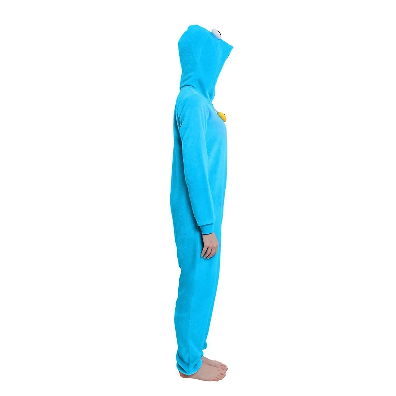 Sesame Street Cookie Monster Ladies' One-Piece Pajama