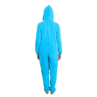Sesame Street Cookie Monster Ladies' One-Piece Pajama