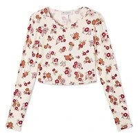 Wild Skye Women's Crew Neckline Cropped Tee