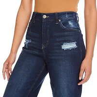 Jean coupe maman No Boundaries pour femmes
