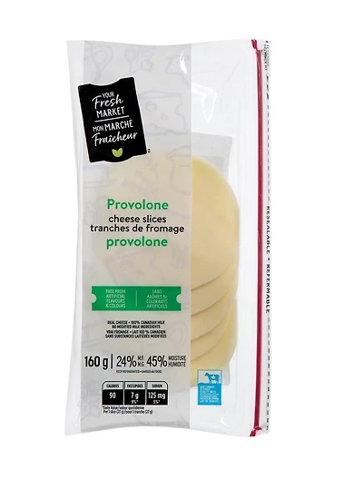 Fromage Provolone Mon marché fraîcheur 160g