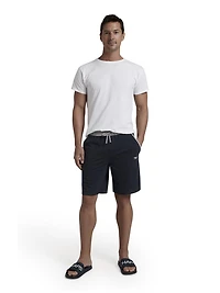 Lot de 2 shorts de détente de nuit en jersey avec poches pour hommes Chaps