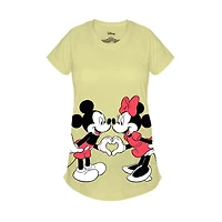 T-shirt de maternité Disney Mice In Love pour femme
