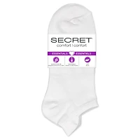 Secret® Ladies 6pk Low Cut Socks, Fits shoe sizes 6-10