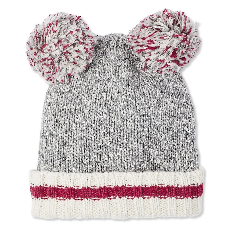 Canadiana Girls' Jacquard Cuff Toque