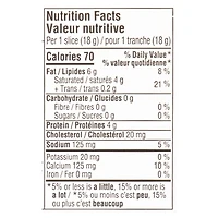 Cracker Barrel Old White Cheddar Cheese Slices, 11 Slices