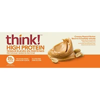 Think! High Protein Creamy Peanut Butter