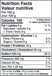 Grimm's Ham Garlic Sausage Rings
